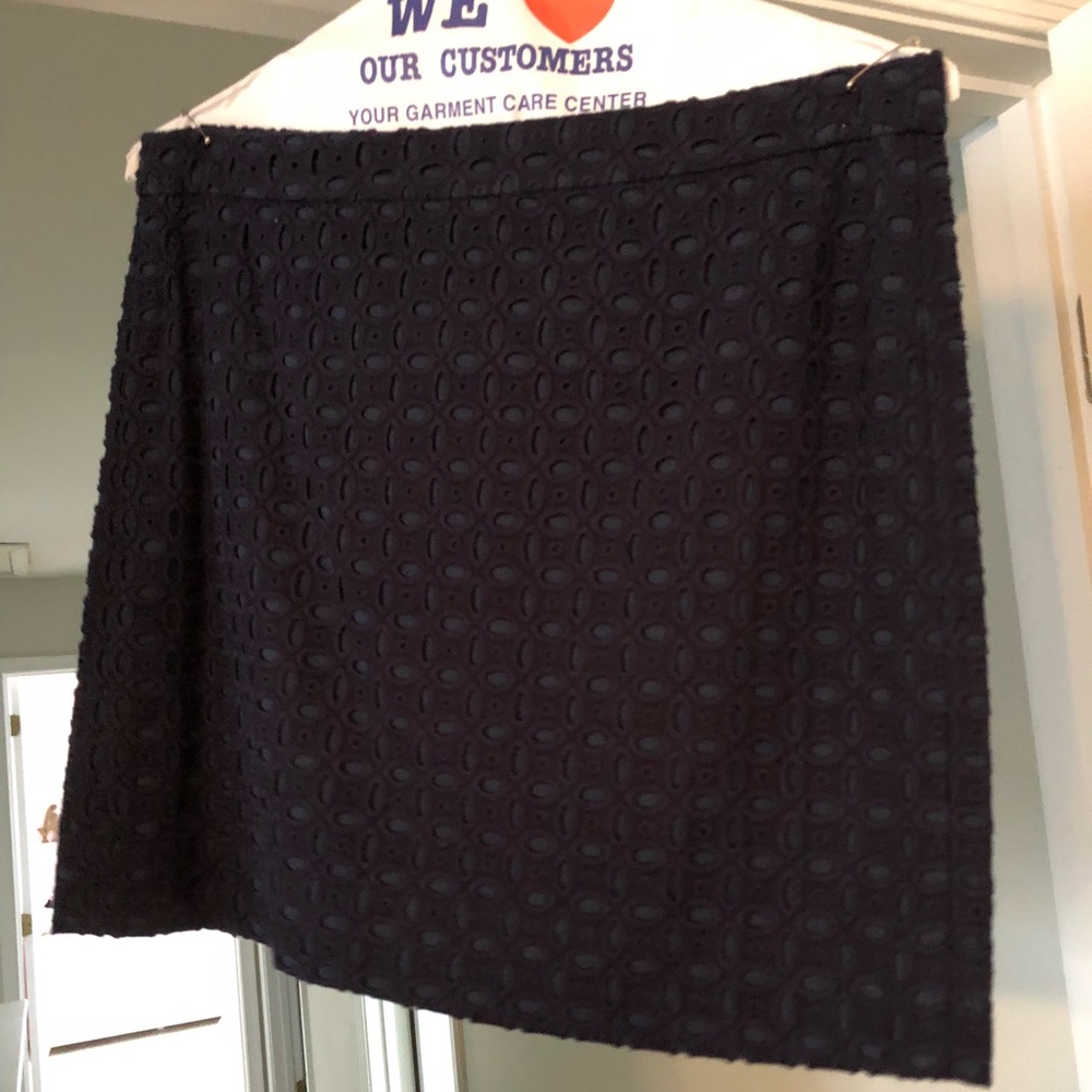 J. Crew Factory Navy Mini Skirt